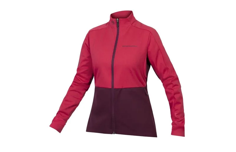 Endura Sykkeljakke for Damer Windchill Jacket ll Aubergine v:1795456