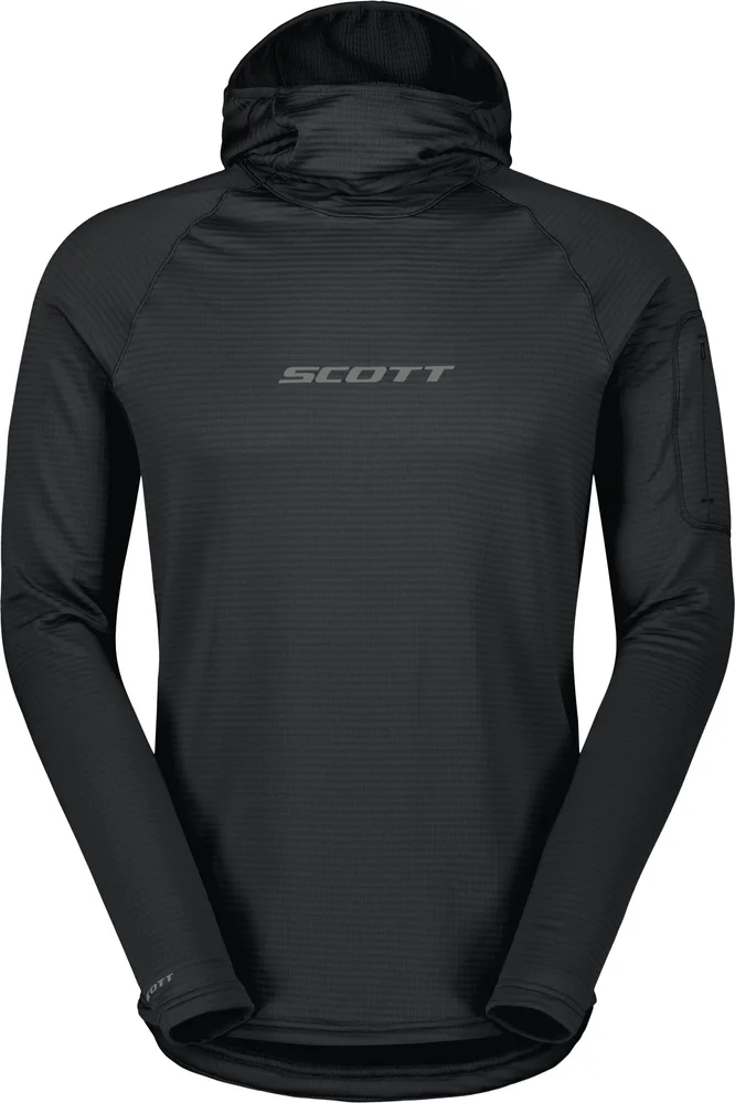 Scott Men's Hoody Defined Light Pullover Black v:9110727