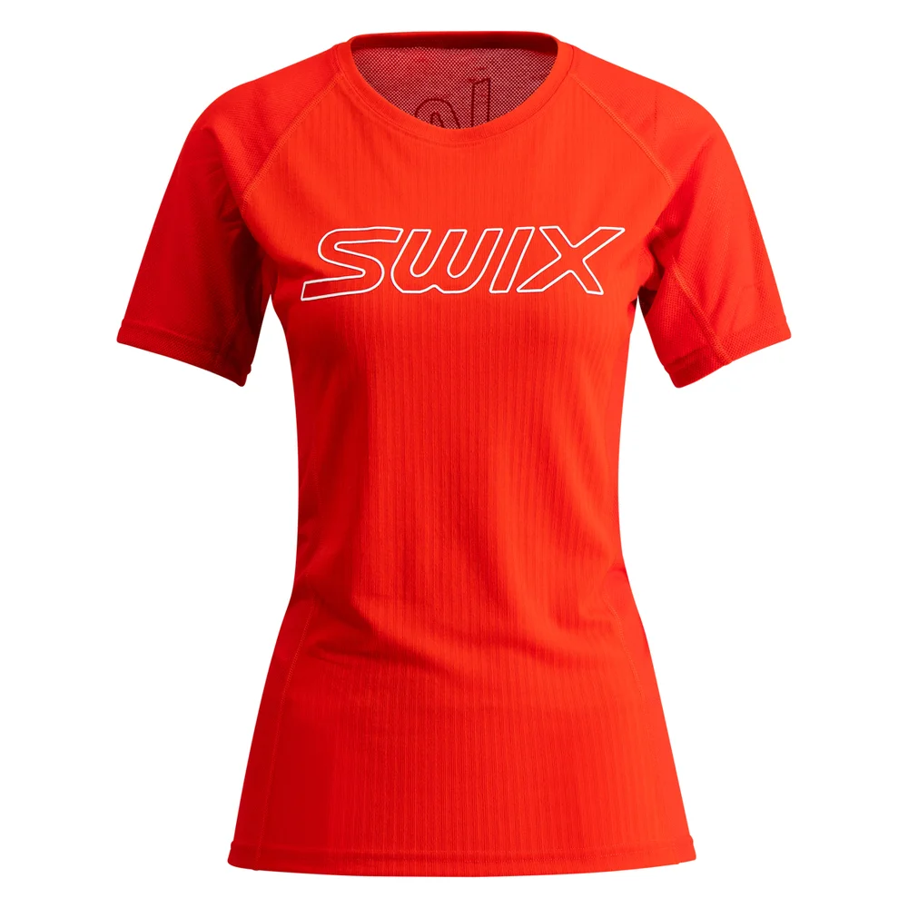 Swix Women's RaceX Light Short Sleeve Fiery Red v:3282347