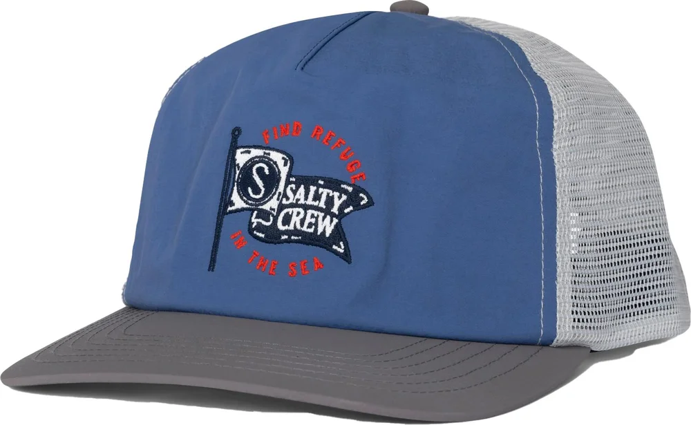 Salty Crew Men’s Wavey Trucker Captains Blue v:1466184 Salty Crew Men’s Wavey Trucker Captains Blue v:1466184