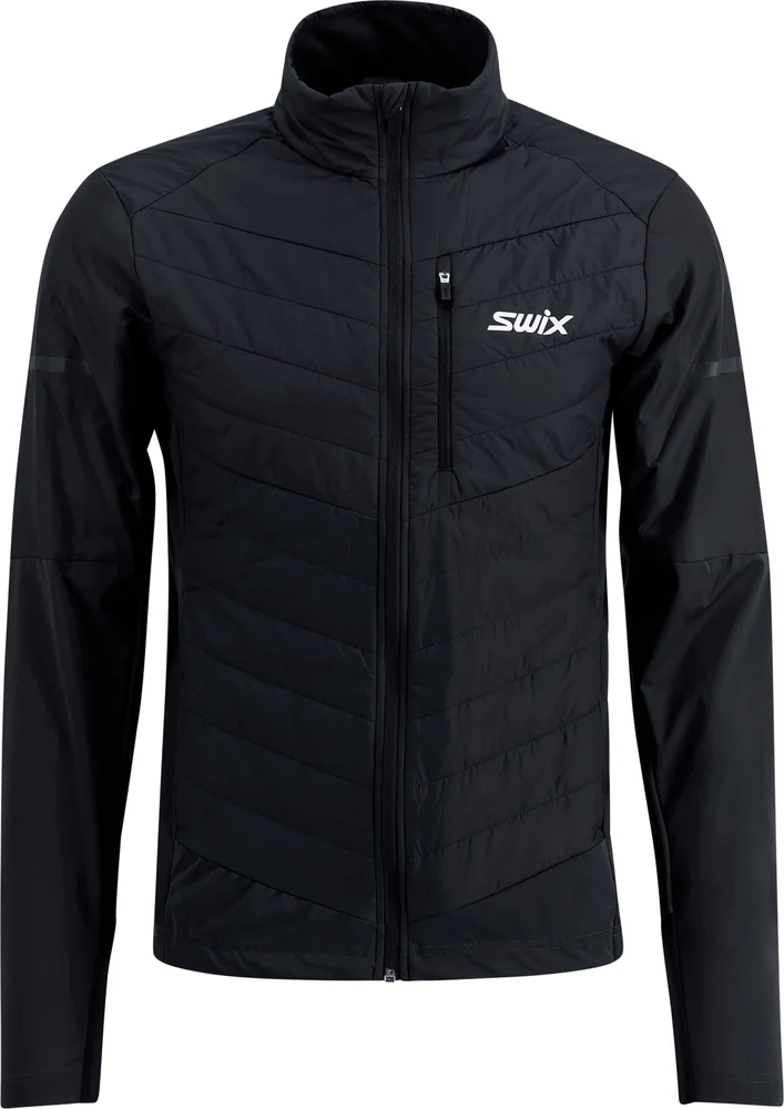 Swix Men’s Nordic Warm Hybrid Jacket Jet Black v:8591575 Swix Men’s Nordic Warm Hybrid Jacket Jet Black v:8591575