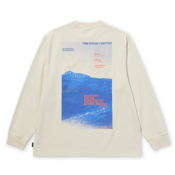 Campscape L/S T-Shirt Ivory v:5203791