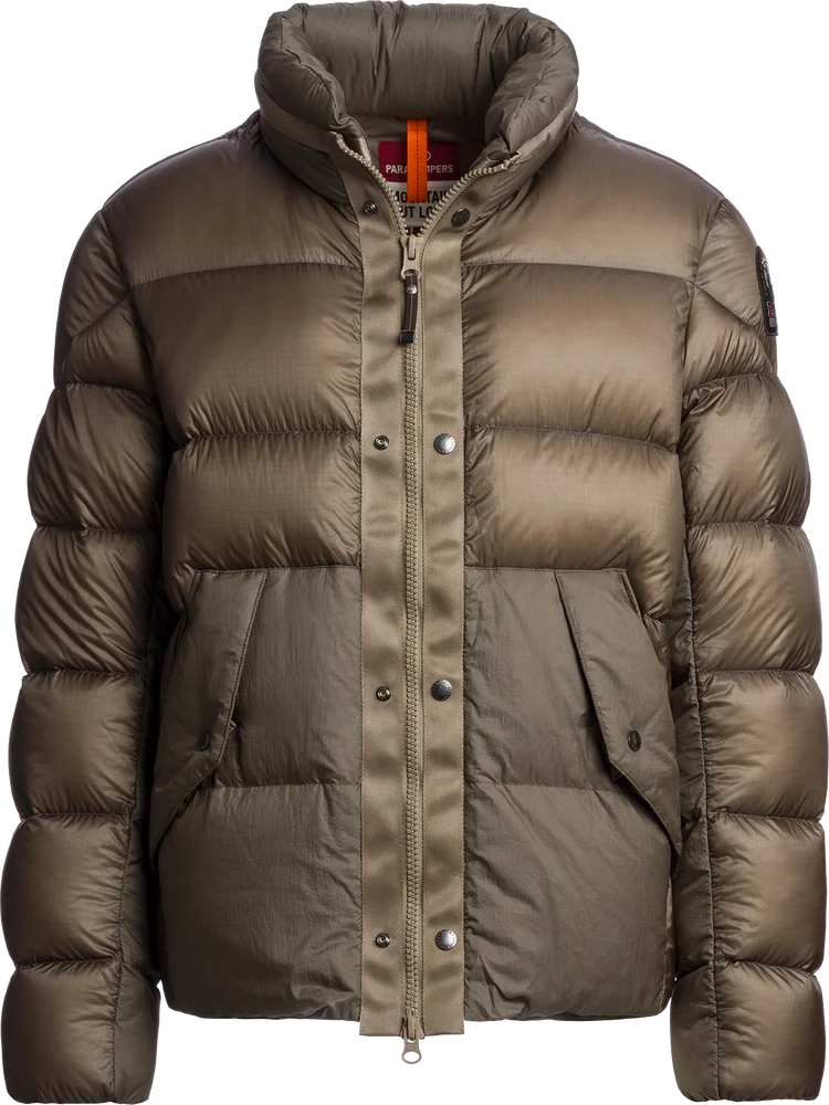 Parajumpers Men’s Golburn Short Down Jacket Slate Mud v:5850561 Parajumpers Men’s Golburn Short Down Jacket Slate Mud v:5850561