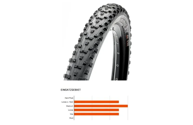 Sykkeldekk Maxxis Forekaster 27.5X2.2 EXO/TR v:5744573