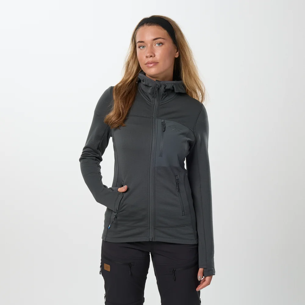 Trondheim Midlayer Full Zip Hood W v:3317979