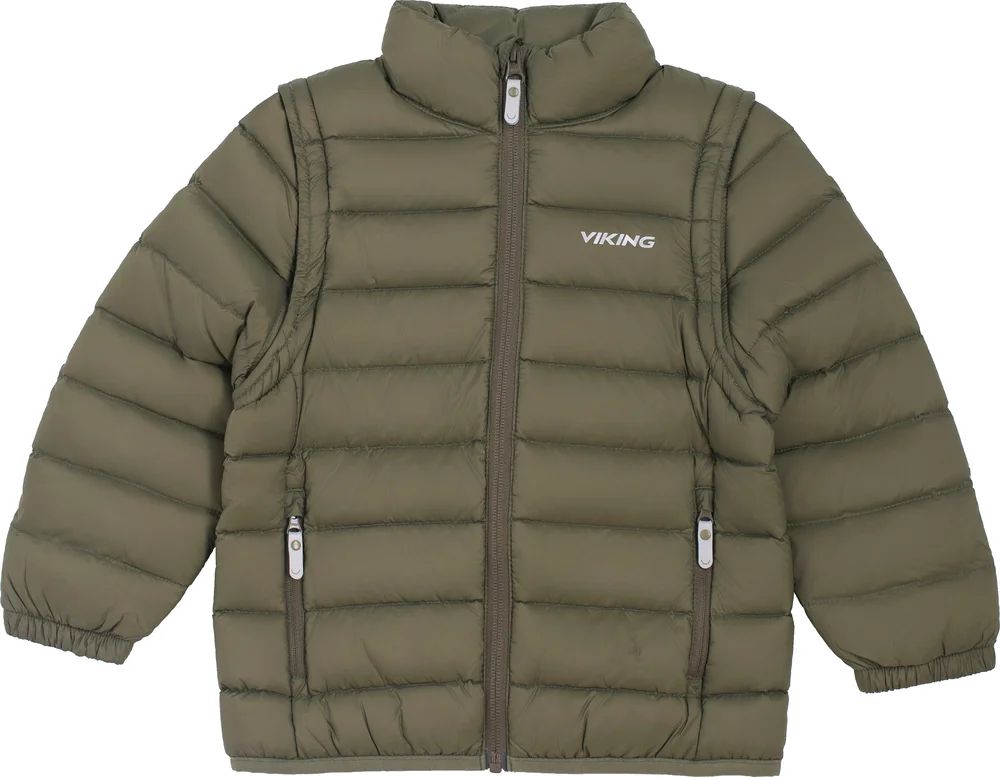 Viking Footwear Kids' Aery Light Down Jacket Olive/olive v:9269231