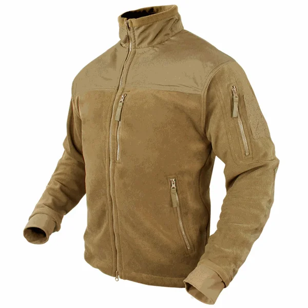 Alpha Fleece Jacket Coyote Brown v:4912349 Alpha Fleece Jacket Coyote Brown v:4912349