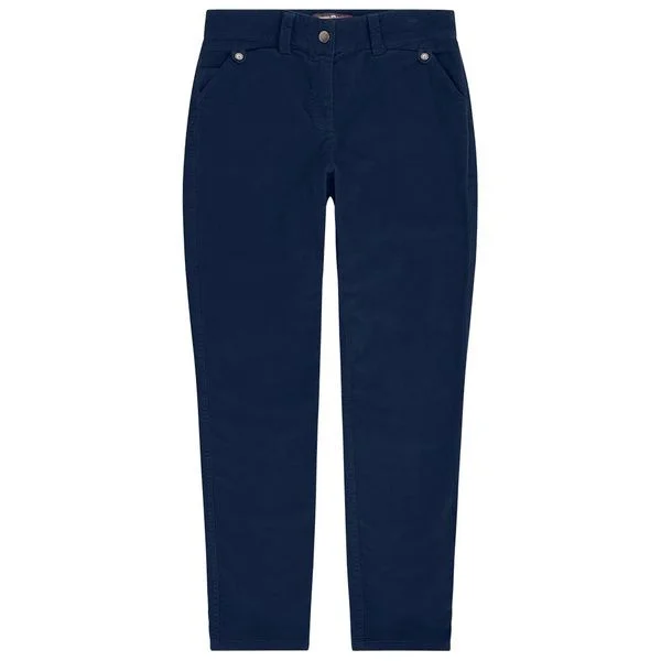 Fjordcord Slacks 16 Wale Womens Faded Navy v:7470952