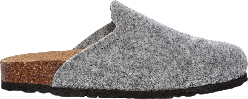 Exani Women's Felt Slipper Light Grey v:2914802