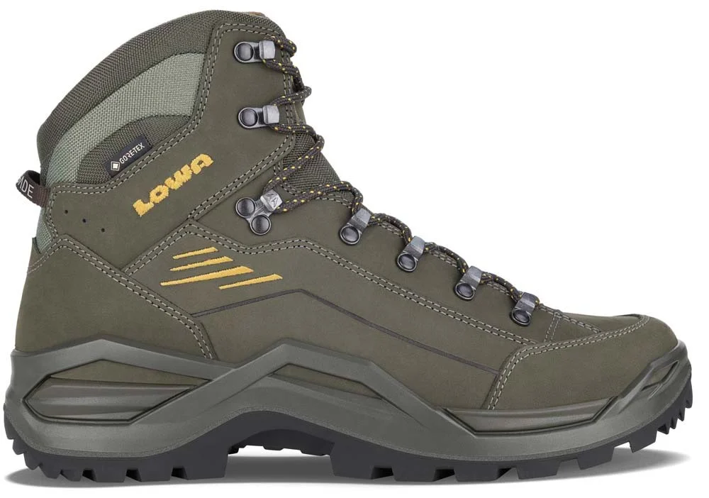 LOWA Men’s Renegade Evo Gore-Tex Mid Olive Green v:2052448 LOWA Men’s Renegade Evo Gore-Tex Mid Olive Green v:2052448