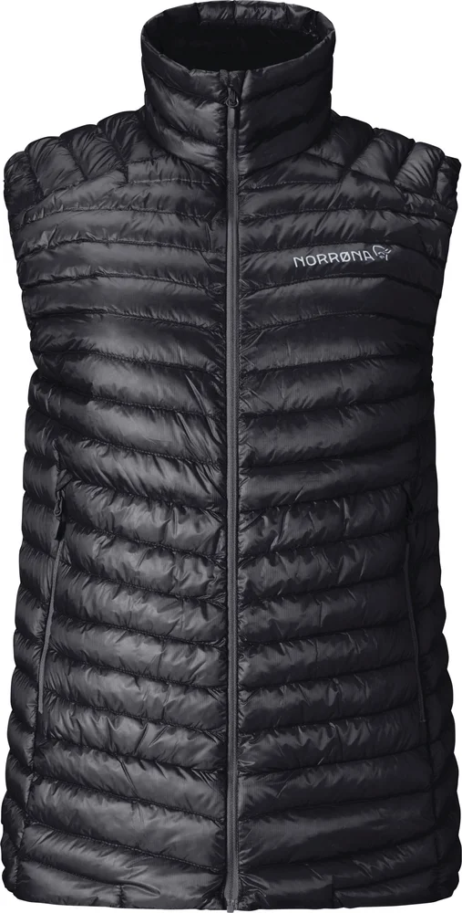 Norrøna Men's Trollveggen Superlight Down Vest Caviar Black v:8181044