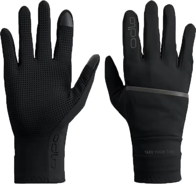 Odlo Odlo Multisport Windproof Light Gloves Full Finger Black v:5430645 Odlo Odlo Multisport Windproof Light Gloves Full Finger Black v:5430645