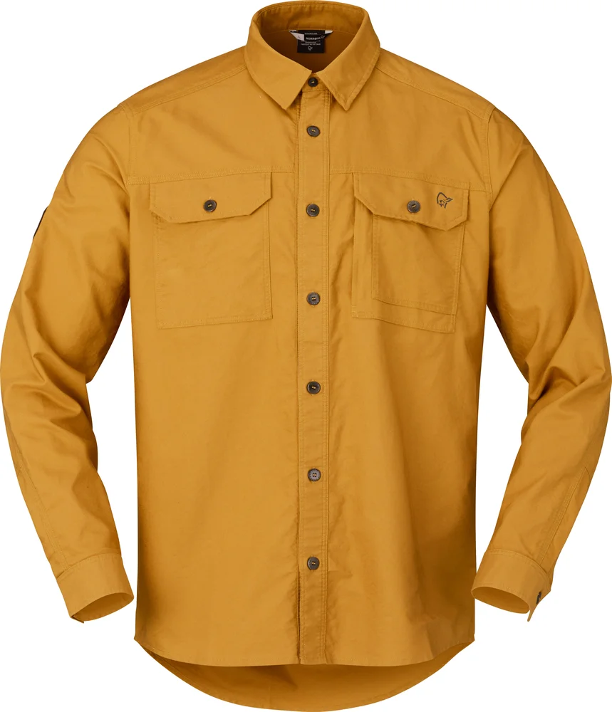 Norrøna Men's Femund Cotton Shirt Camelflage v:3011393