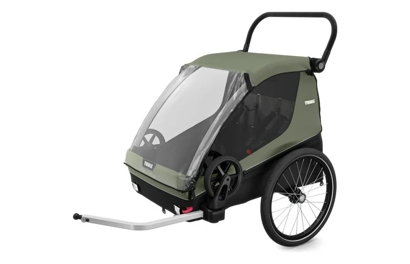 Sykkelvogn Thule Courier Vintage Green v:4037199 Sykkelvogn Thule Courier Vintage Green v:4037199