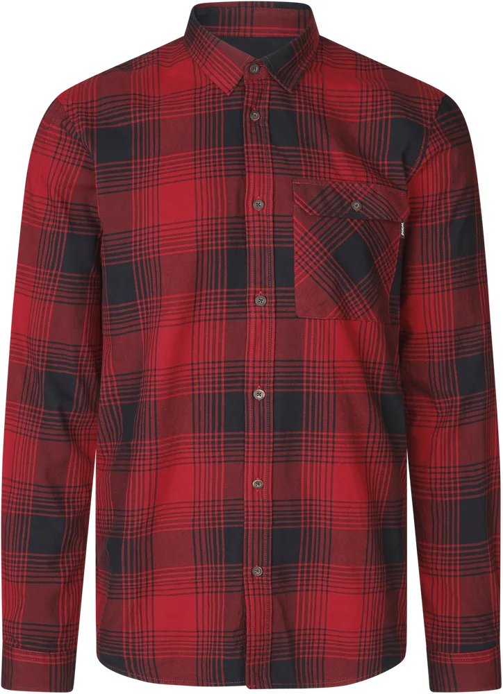 Seeland Men’s Glen Flannel Shirt Red Check v:3425017 Seeland Men’s Glen Flannel Shirt Red Check v:3425017