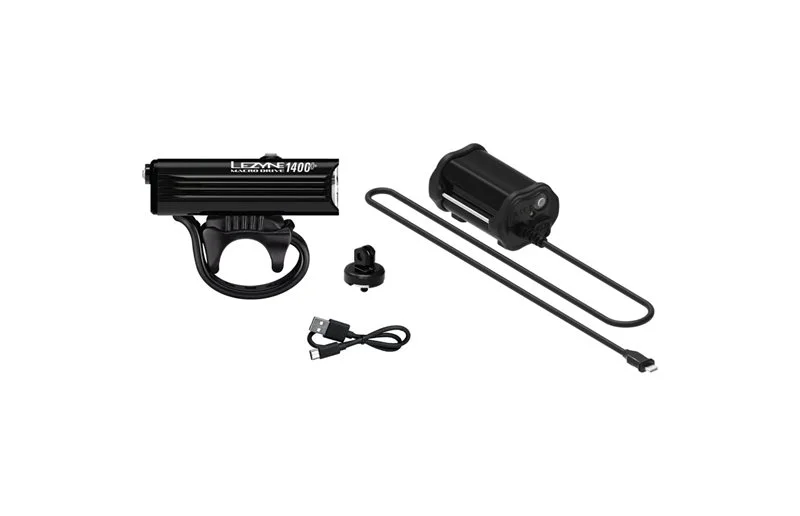 Frontlys Lezyne Macro Drive 1400+ Front Loaded Kit XL v:4105184