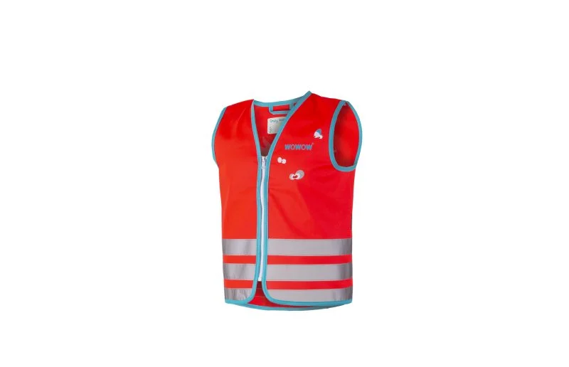 Refleksvest Wowow Kids Crazy Monster Jacket Red v:9290110