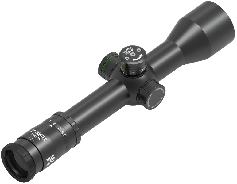 Hunter 1,7-12×50 4A-I SFP Ballistic Turret v:4206546 Hunter 1,7-12×50 4A-I SFP Ballistic Turret v:4206546