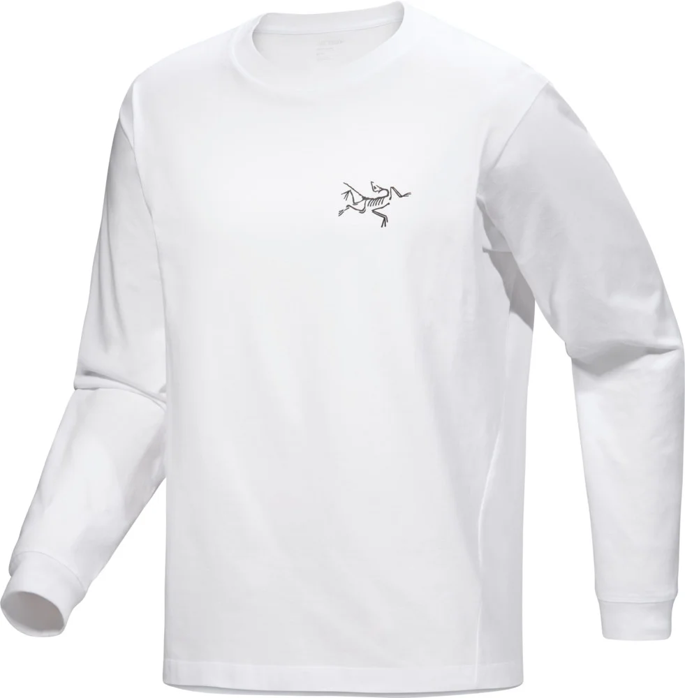 Arc’teryx Men’s Kragg Cotton Longsleeve White Light / Black v:6535934 Arc’teryx Men’s Kragg Cotton Longsleeve White Light / Black v:6535934