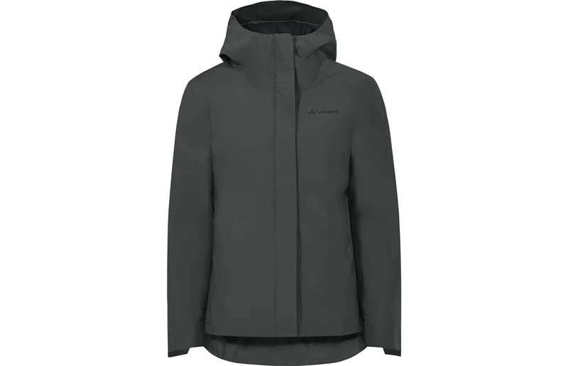 Sykkeljakke Vaude Women's Cyclist Warm Rain Jacket Graphite v:3476602