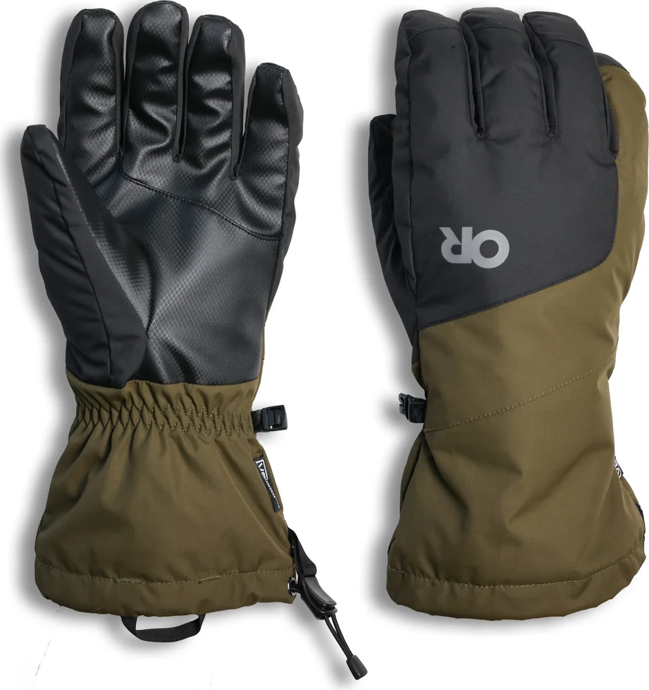 Outdoor Research Men’s Adrenaline 3-1 Glove Dark Olive v:2192645