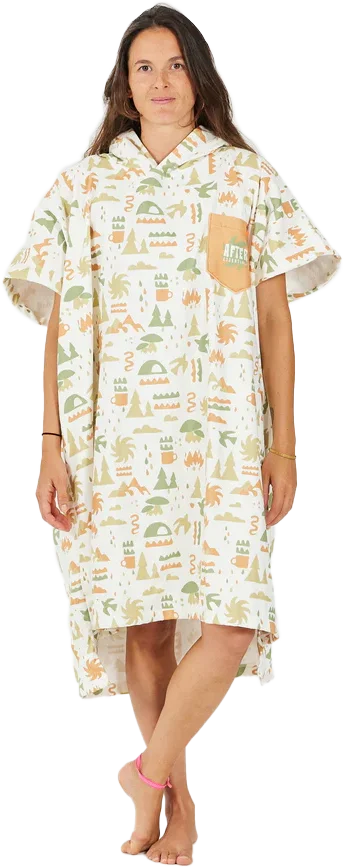 After Essentials Poncho Outdoor Trekking Cream v:6453276