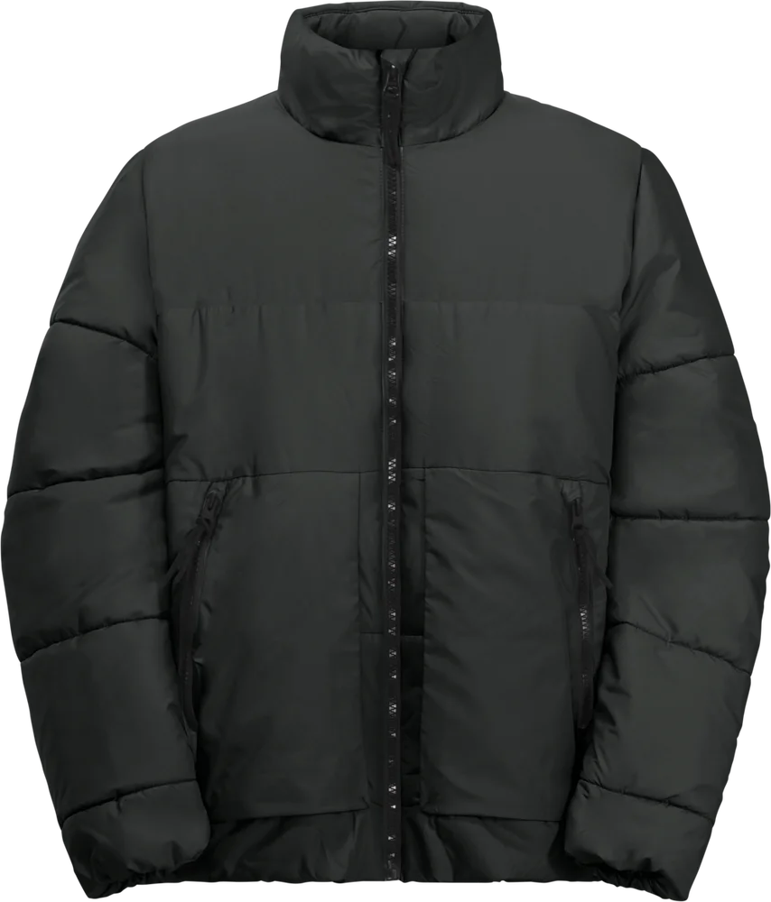 Jack Wolfskin Teens' Insulated Jacket Granite Black v:4854188