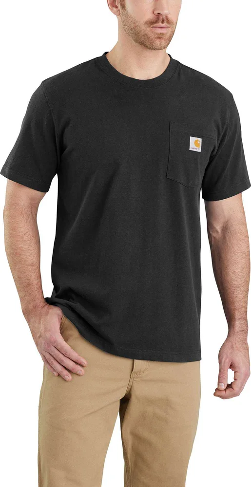 Carhartt Men's Workwear Pocket S/S T-Shirt Black v:5221157