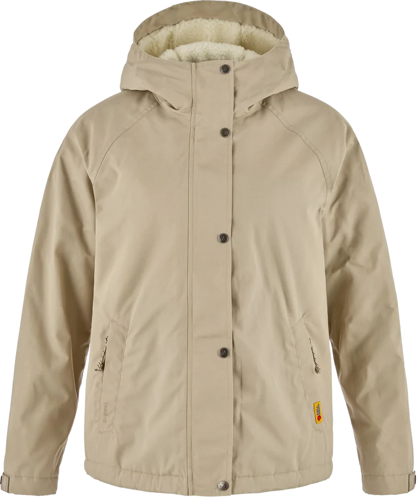 Fjällräven Women's Vardag G-1000 Pile Jacket Fossil v:1917513