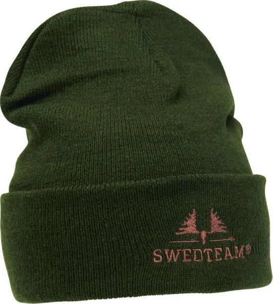 Knitted Beanie Green v:5936923