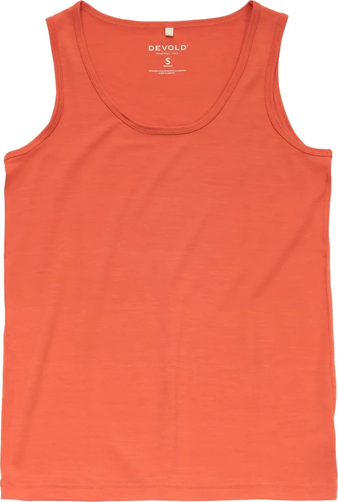 Devold Women's Classic Tank Coral v:5277184