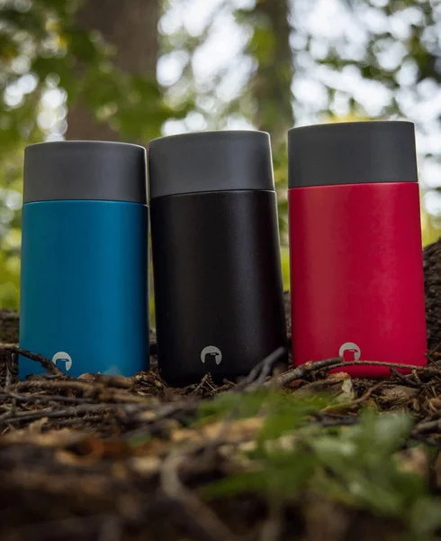 Mattermos 0.6L m/skje Blå v:9221092 Mattermos 0.6L m/skje Blå v:9221092