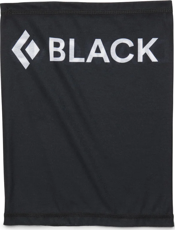 Black Diamond BD Neck Gaiter Black Wordmark v:3122980 Black Diamond BD Neck Gaiter Black Wordmark v:3122980