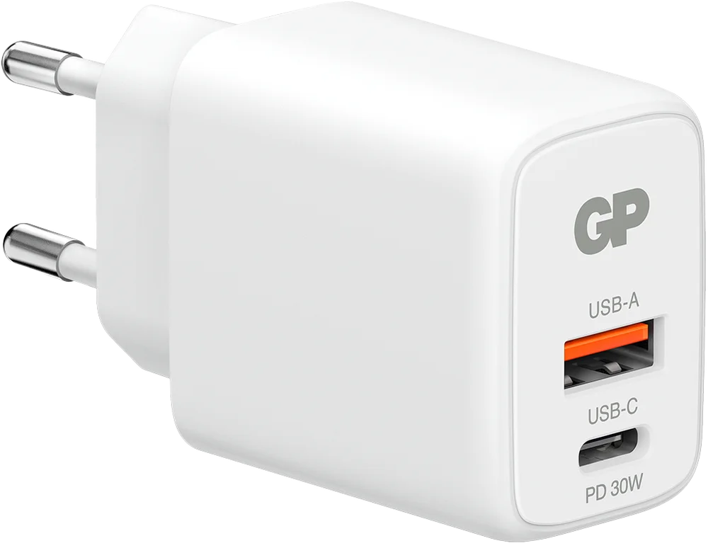 GP Batterier USB Wall Charger PD 30W White v:6114961