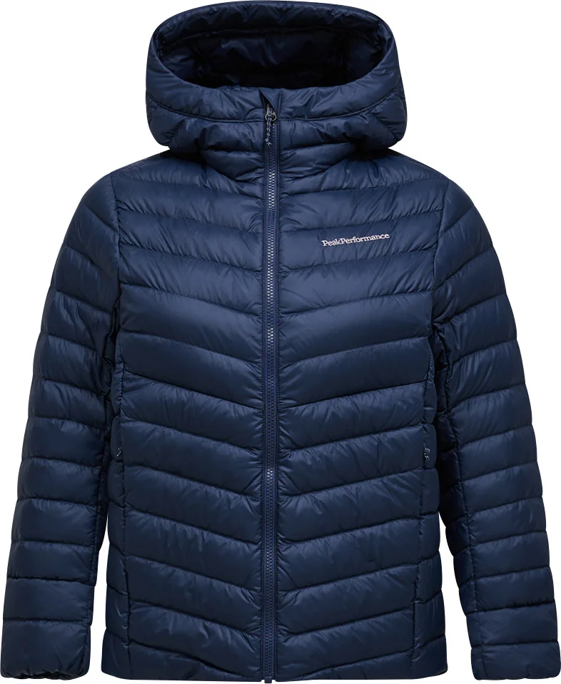 Peak Performance Women’s Frost Down Hood Jacket Blue Shadow v:2451410 Peak Performance Women’s Frost Down Hood Jacket Blue Shadow v:2451410