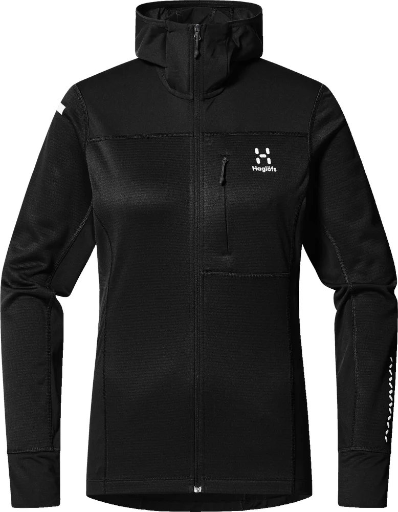 Haglöfs Women’s L.I.M Mid Multi Hood True Black v:7248396 Haglöfs Women’s L.I.M Mid Multi Hood True Black v:7248396