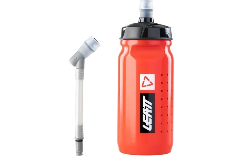 Sykkelflaske Leatt Bottle SteadySip Convertible 600 ml Fire v:1093659