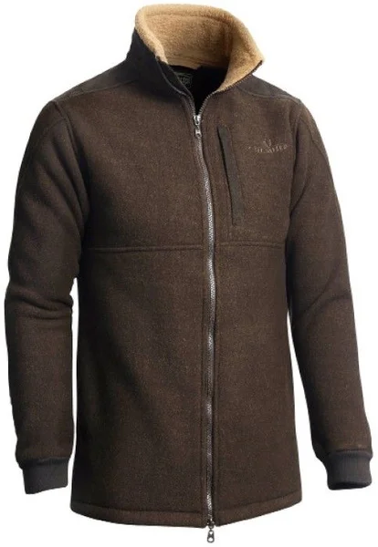 Milestone Fleece Cardigan Men Brown v:1916774