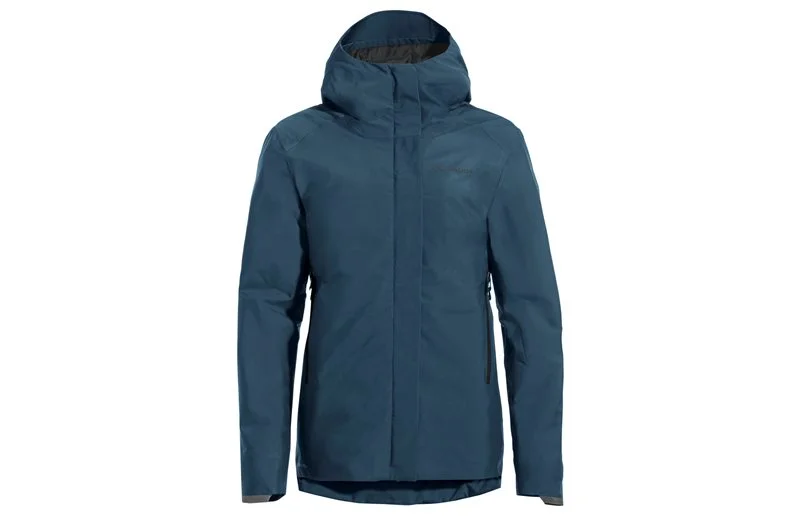 Vaude Sykkeljakke We Cyclist Warm Rain Jacket Dark Sea v:1683557