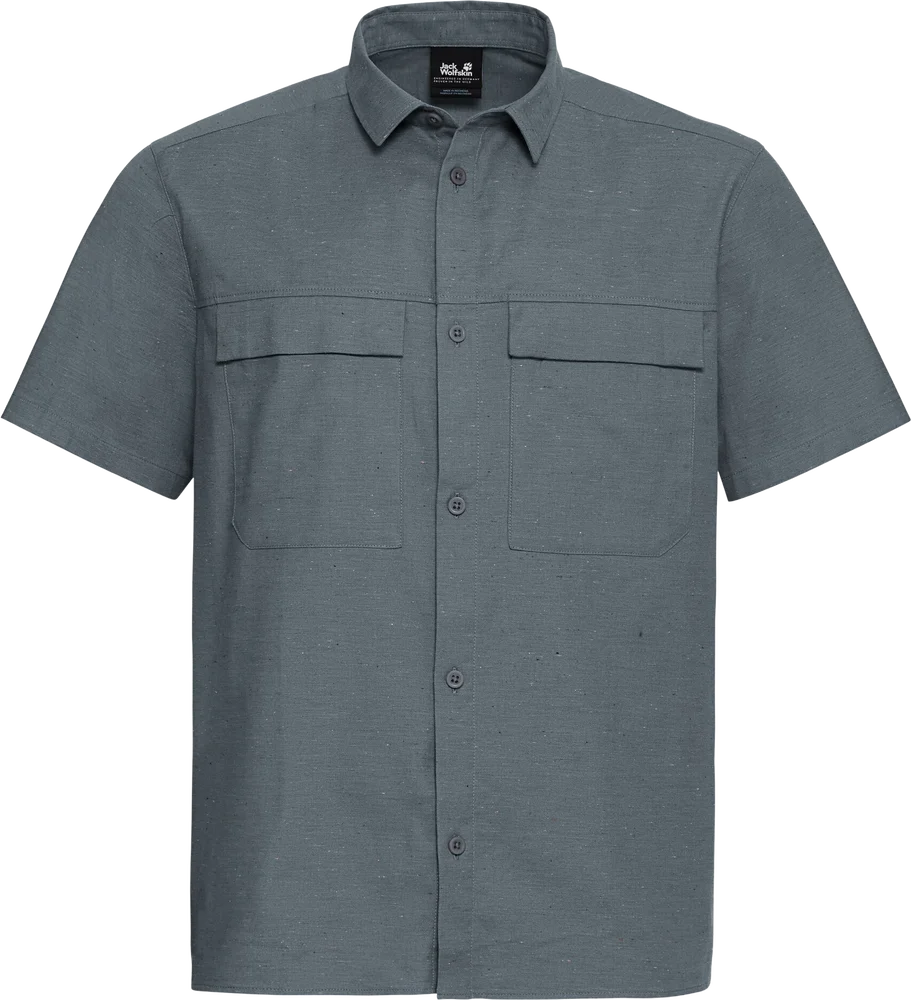 Jack Wolfskin Men’s Wild Nep Shirt Grey Odessa v:5803647