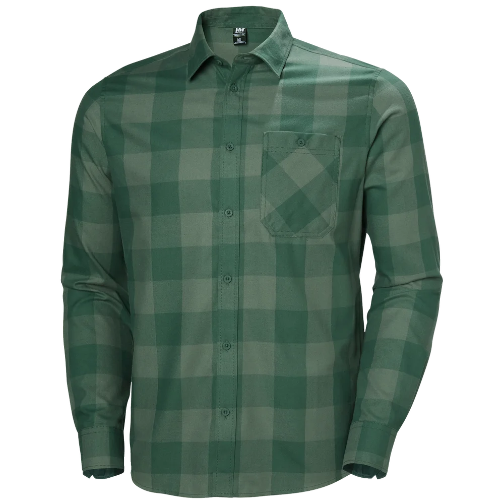 Helly Hansen Men’s Aker Flannel Ls Shirt Green v:5582458