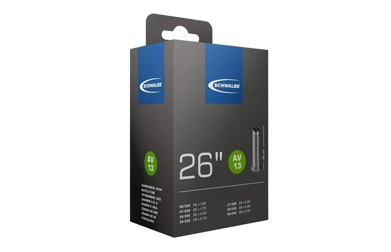 Schwalbe Sykkelslange AV 13 Standard 40/62-559 Bileventil 40 mm v:3207705