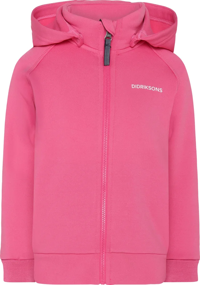 Didriksons Kids’ Siljan Full Zip Sweet Pink v:1465212 Didriksons Kids’ Siljan Full Zip Sweet Pink v:1465212