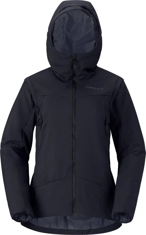 Norrøna Women's Møre Thermo60 Aero200 Jacket Caviar v:6547964
