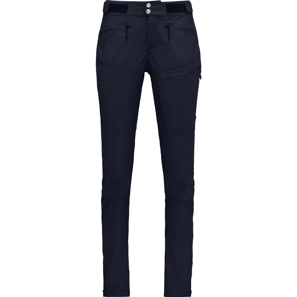 Norrøna Womens' Femund Flex1 Lightweight Pants Caviar Black v:7161826