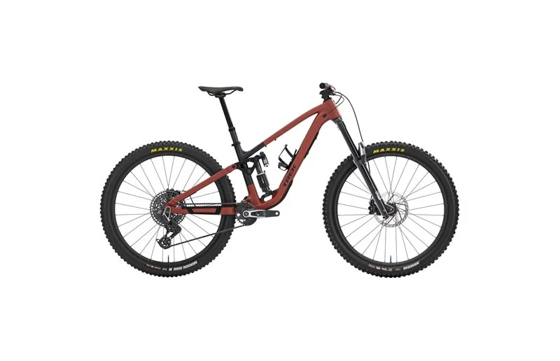 Fulldempet MTB Trek Fuel LX 9 X0 AXS Gen 7 Matte Sedona Red/Pennyflake Splatter v:3256563