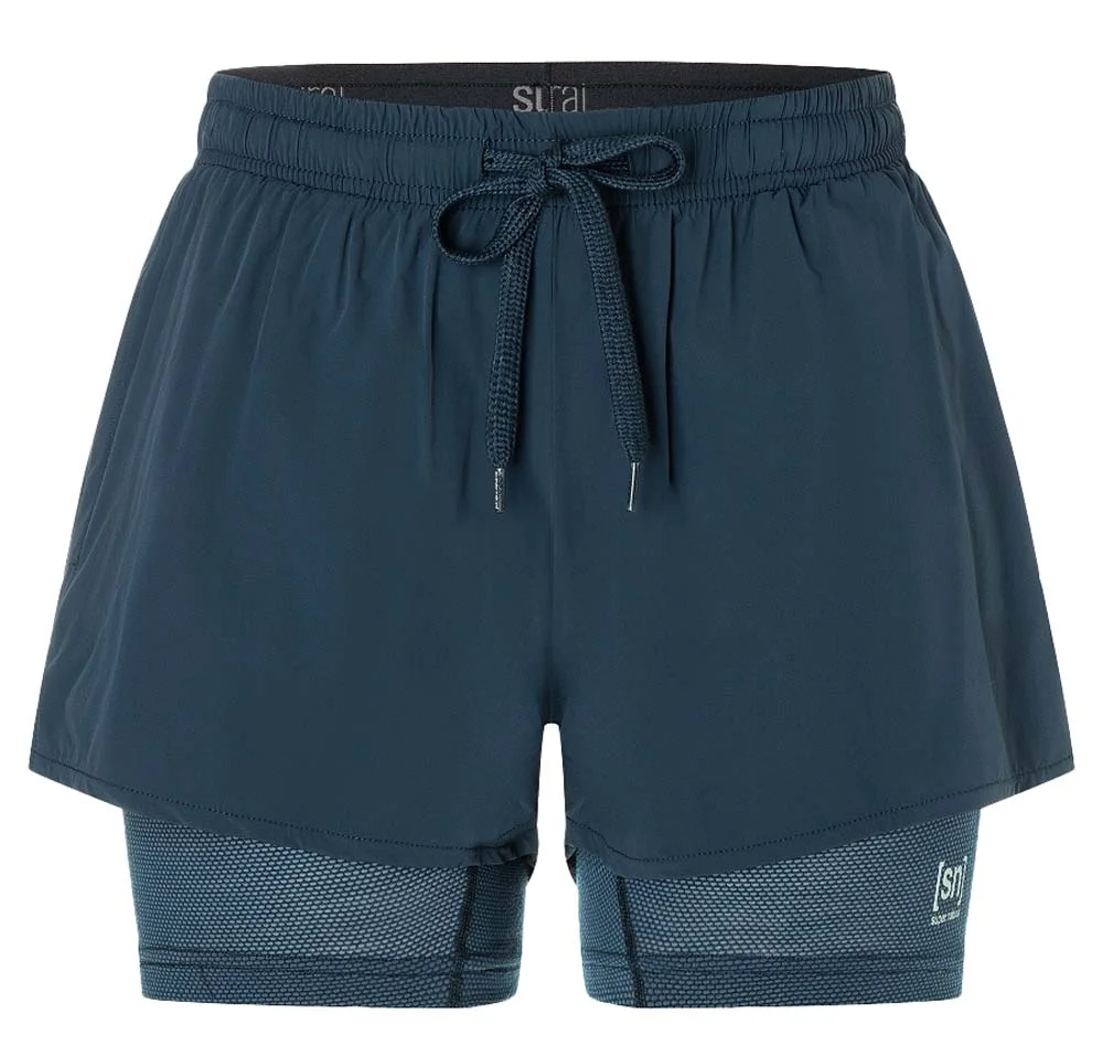 super.natural Women’s Double Layer Shorts Blueberry v:9232366 super.natural Women’s Double Layer Shorts Blueberry v:9232366