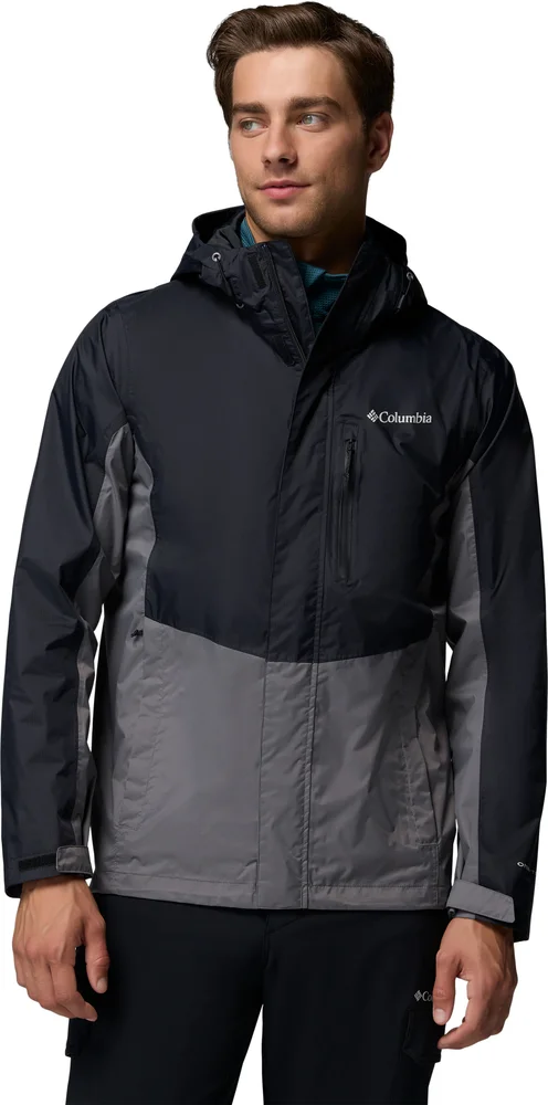 Columbia Men’s Pouring Adventure III Jacket Black, City Grey v:3555946