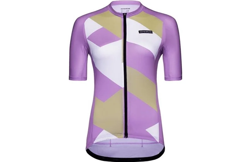 Sykkeltrøye GOREWEAR Spirit Signal Jersey Damer Scrub Purple/Hvit v:9521279