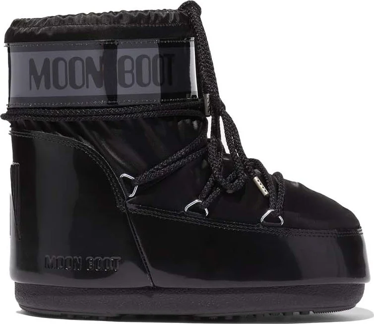 Moon Boot Icon Low Glance Black v:8623551